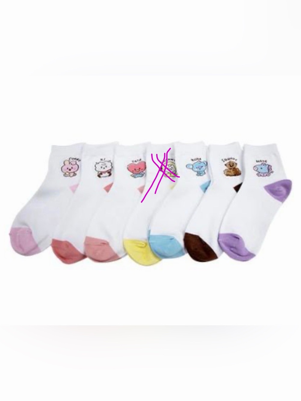 BT21 Ankle Socks